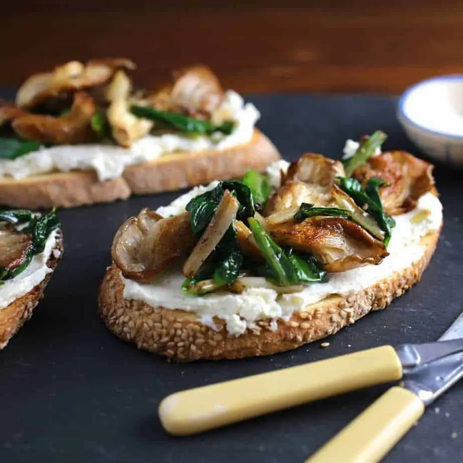 Mushrooms on toast recipe