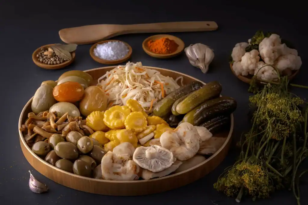 Fermenting mushrooms