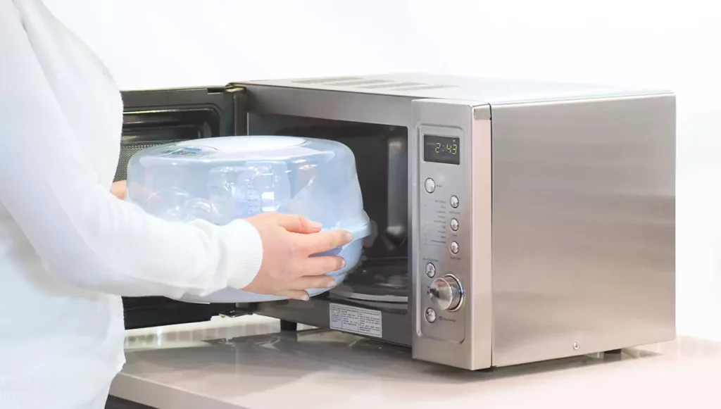 microwave steam steriliser
