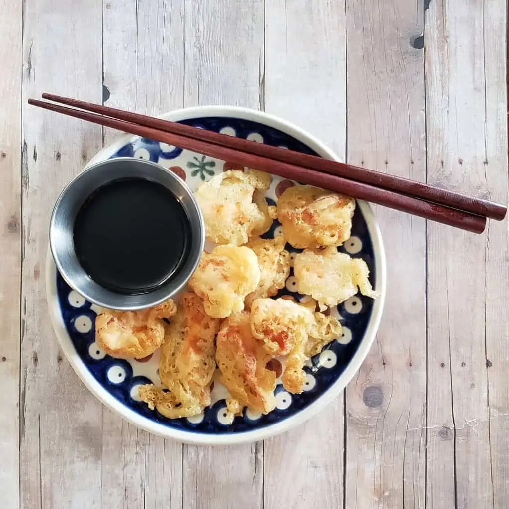 Pink Oyster Mushroom Tempura Recipe