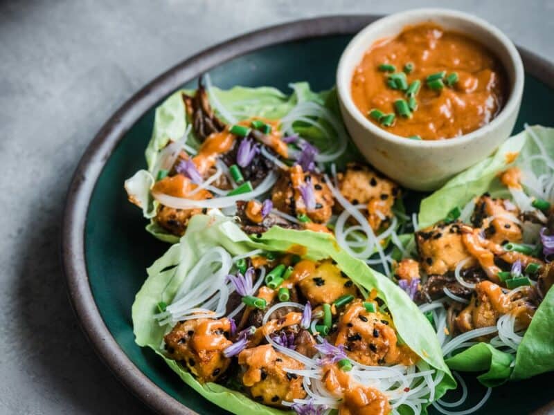 Mushroom Recipe - Lettuce cups