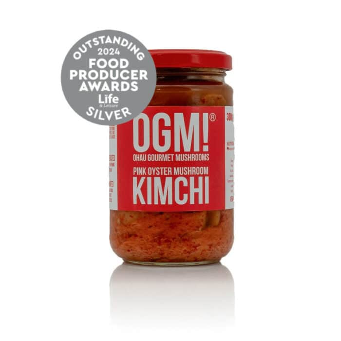 Oyster Mushroom Kimchi - Silver Medal Winner