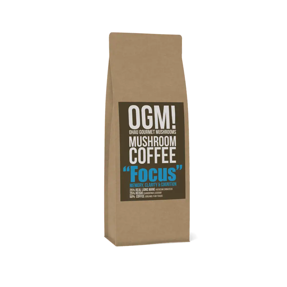 Focus mushroom coffee with lion's mane and Reishi