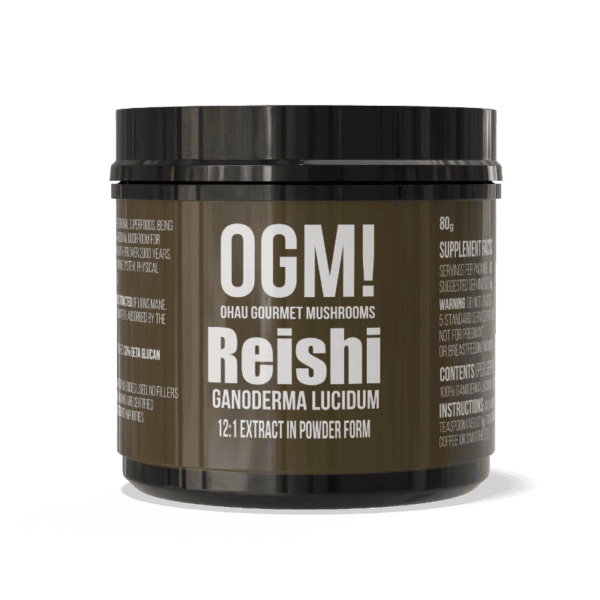 Reishi Extract Powder 60g | +30% β-glucans | 100% pure & Organic