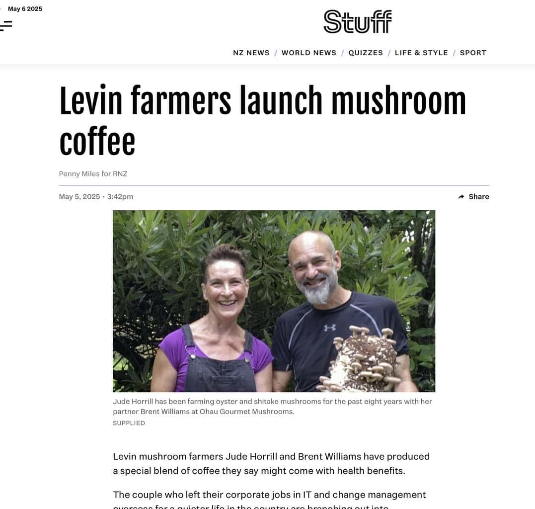 We've been featured in Stuff!