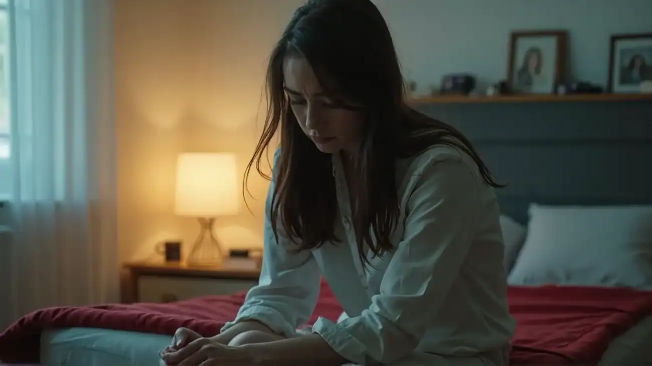 Reishi mushroom helps A young woman with anxiety