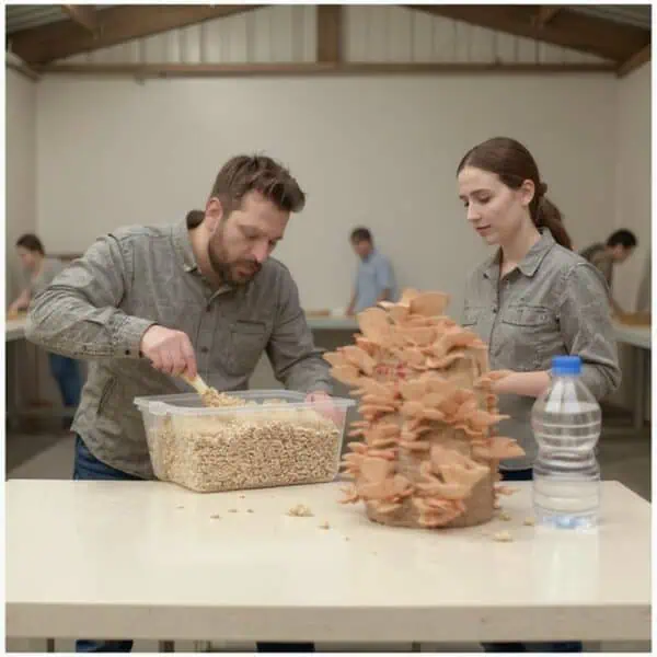 mushroom making workshop