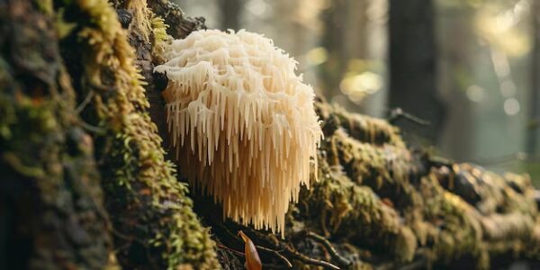 da dao Lions mane growing in the forest