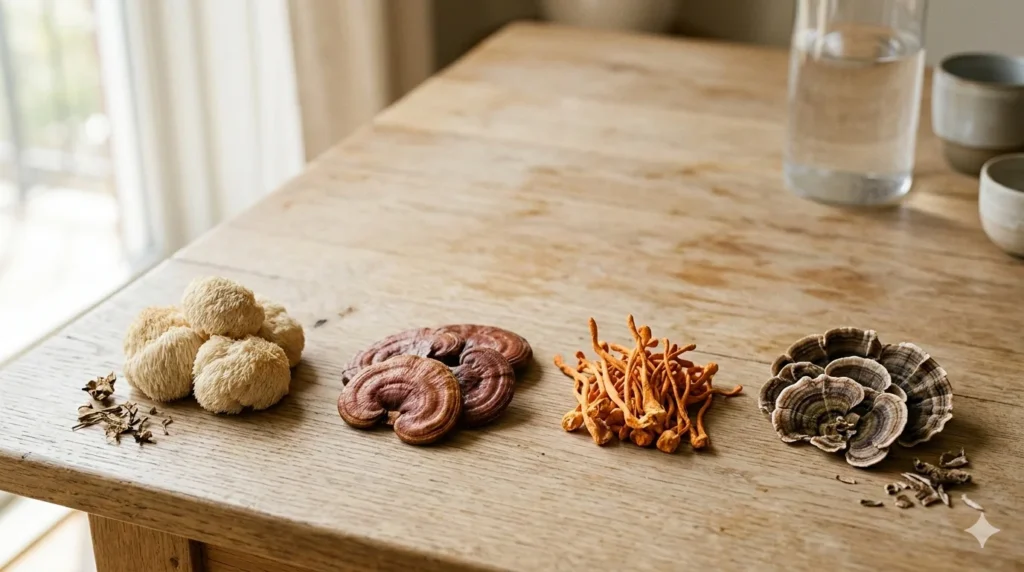 Medical mushrooms to support MS