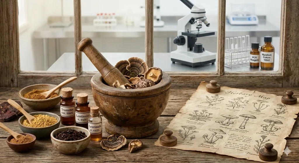 A scientific approach to medicinal mushrooms