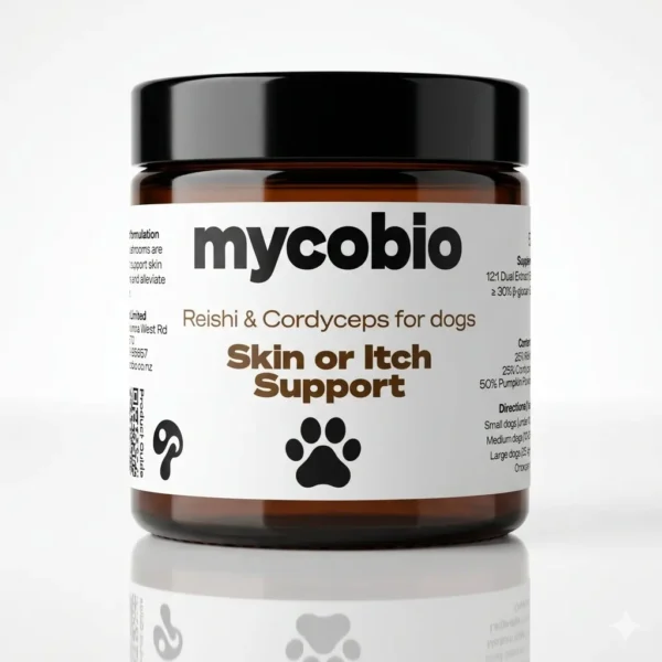 Reishi and Cordyceps for skin and itch support